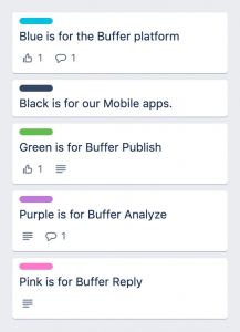 Buffer roadmap key